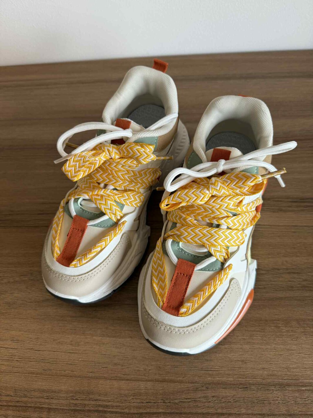 Sapatilha Double Lace Laranja