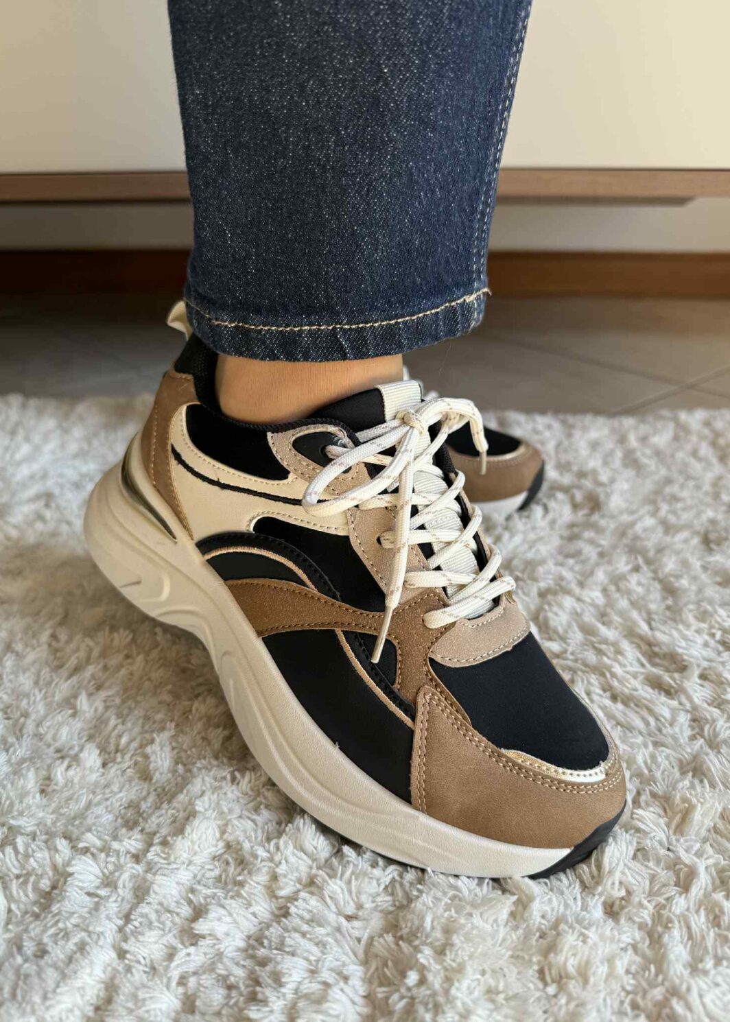 Sapatilha Femme Camel