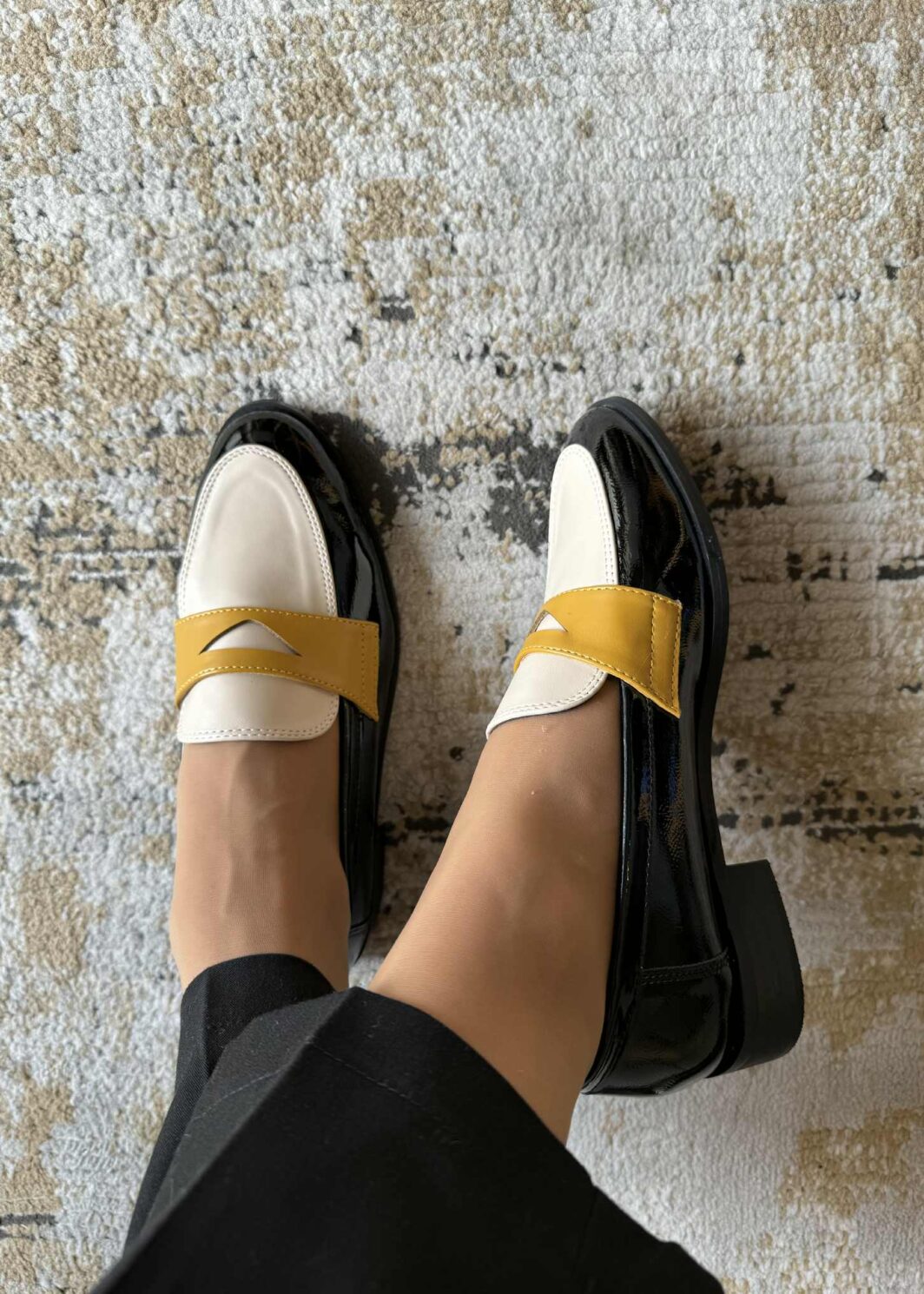 Sapato Envernizado Buonarotti - Amarelo