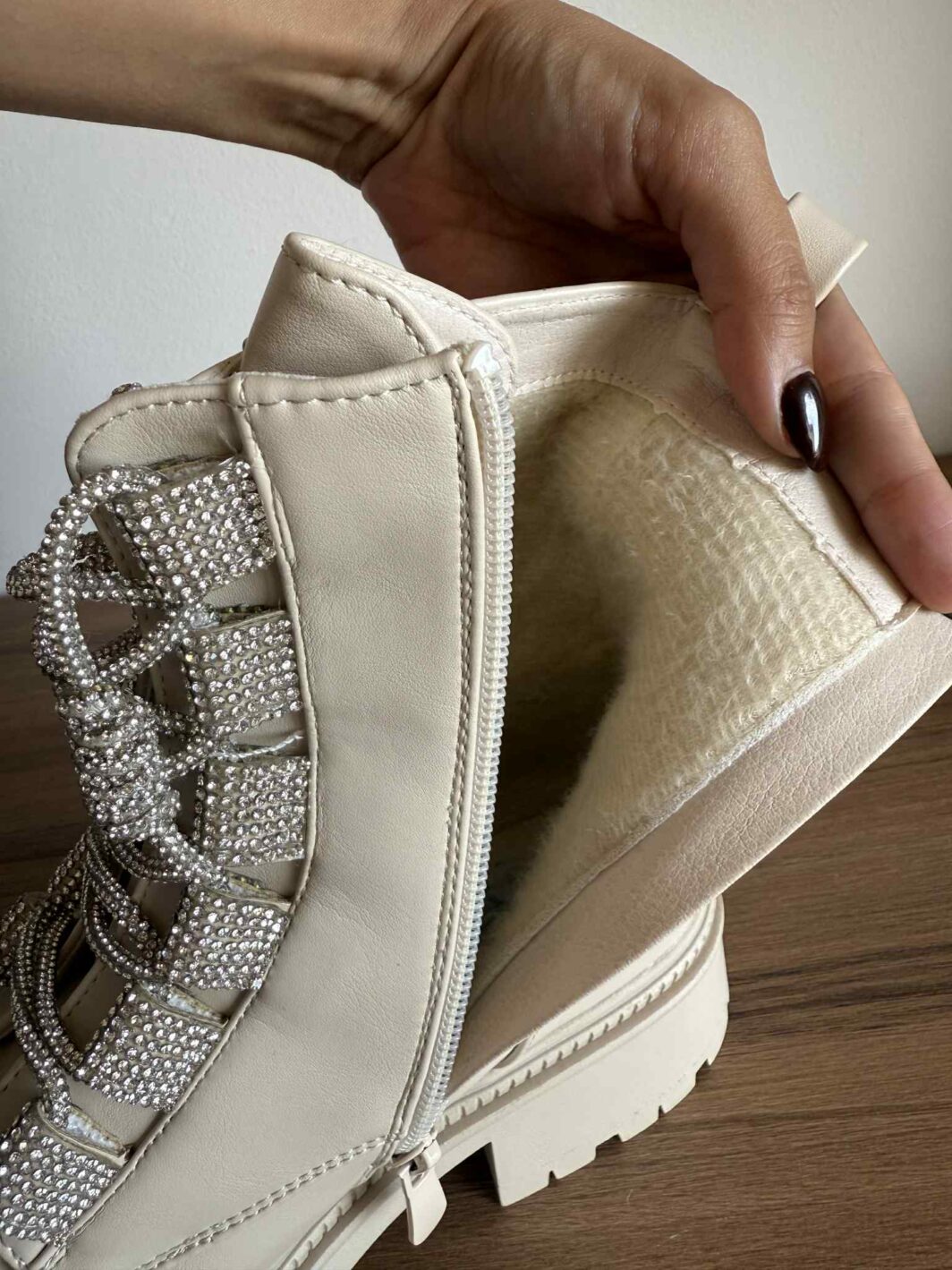 Bota Militar Sparkle Bege - Image 6