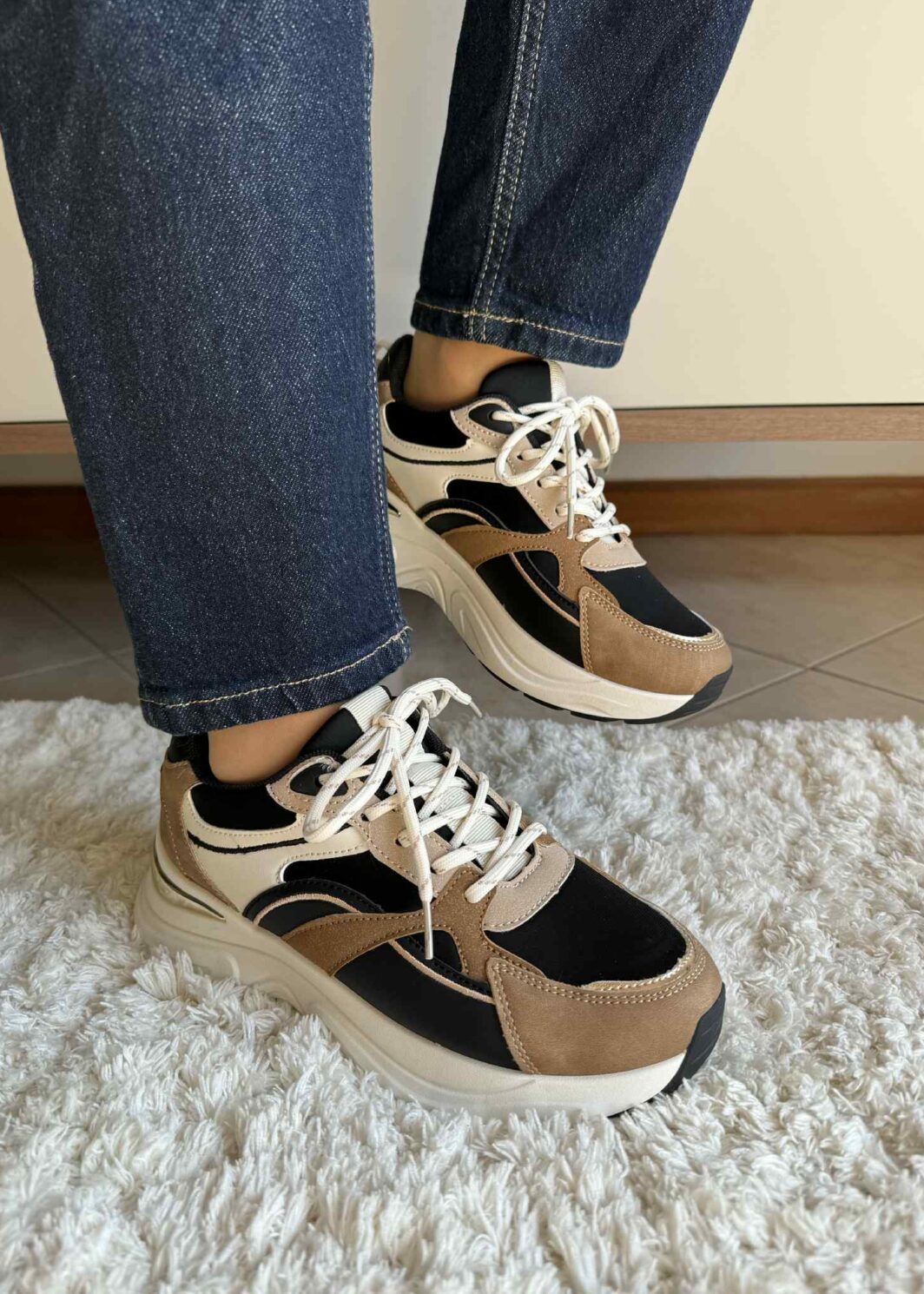 Sapatilha Femme Camel