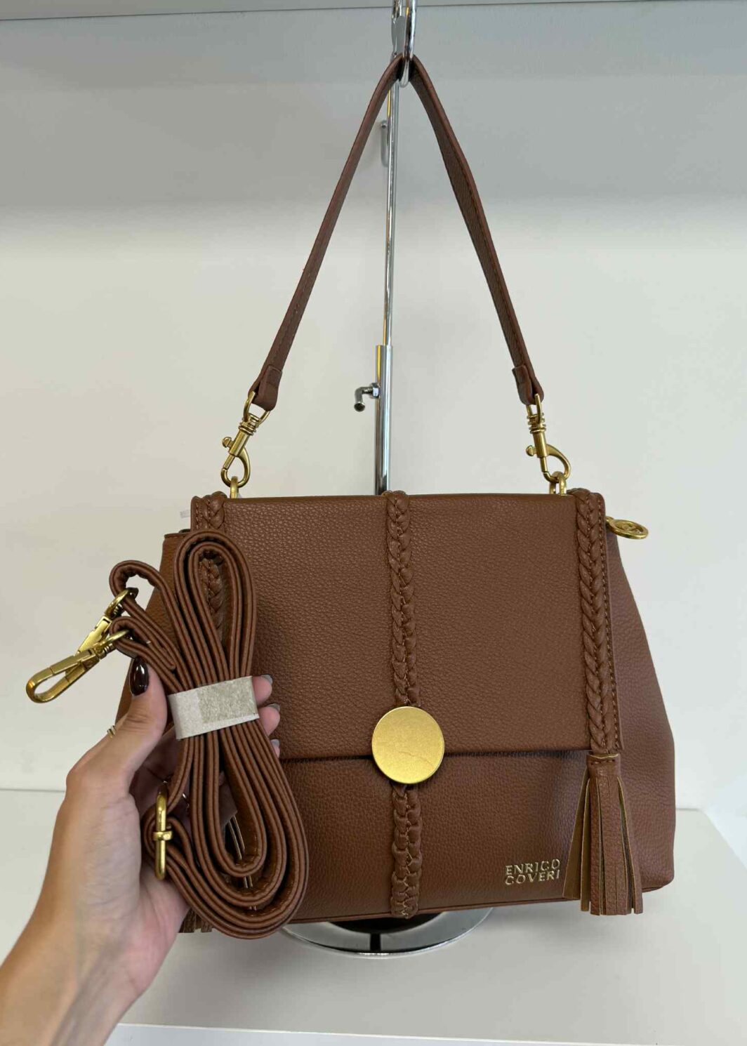 Mala Enrico Coveri Franjas