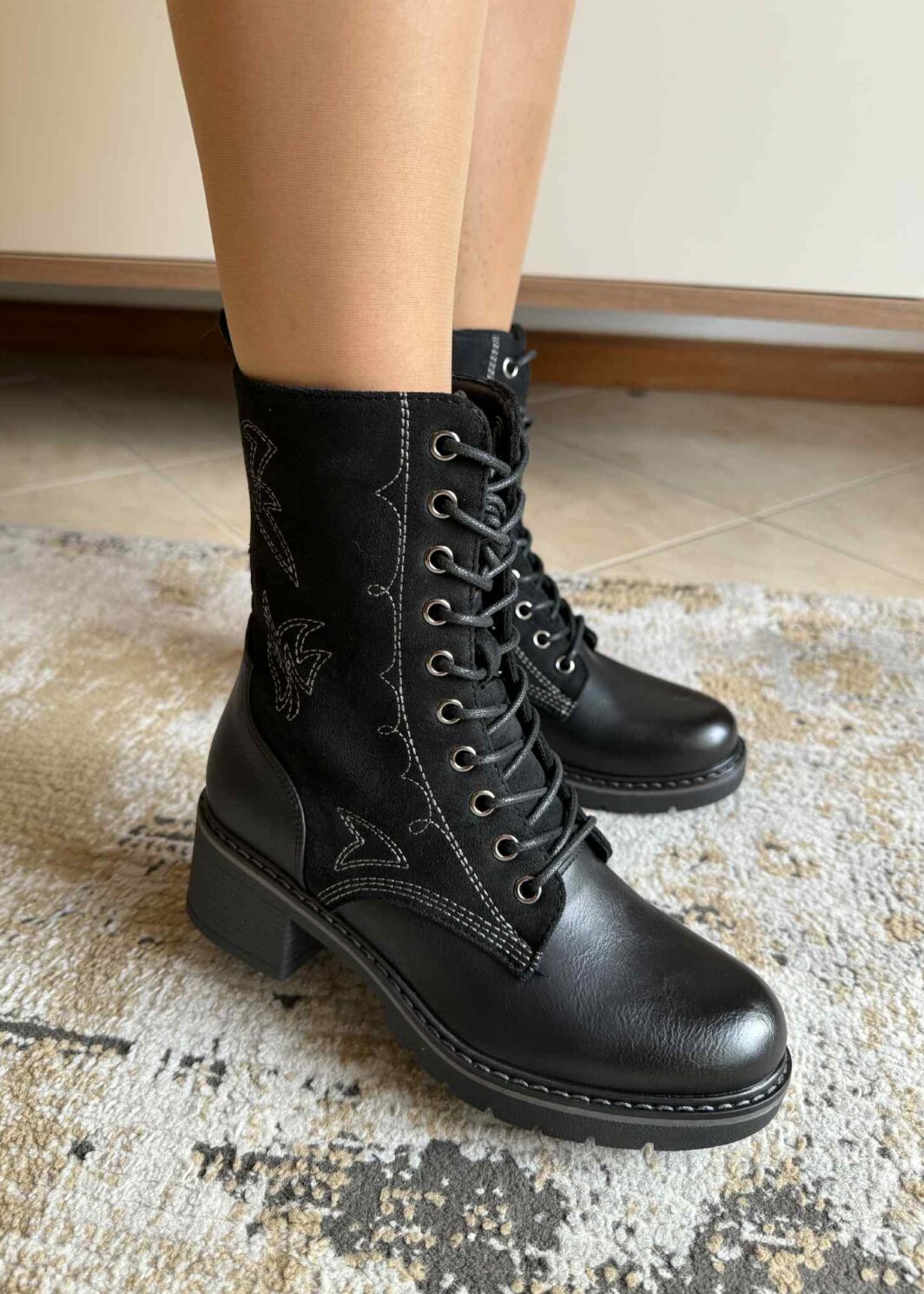 Bota Militar H&D - Preto