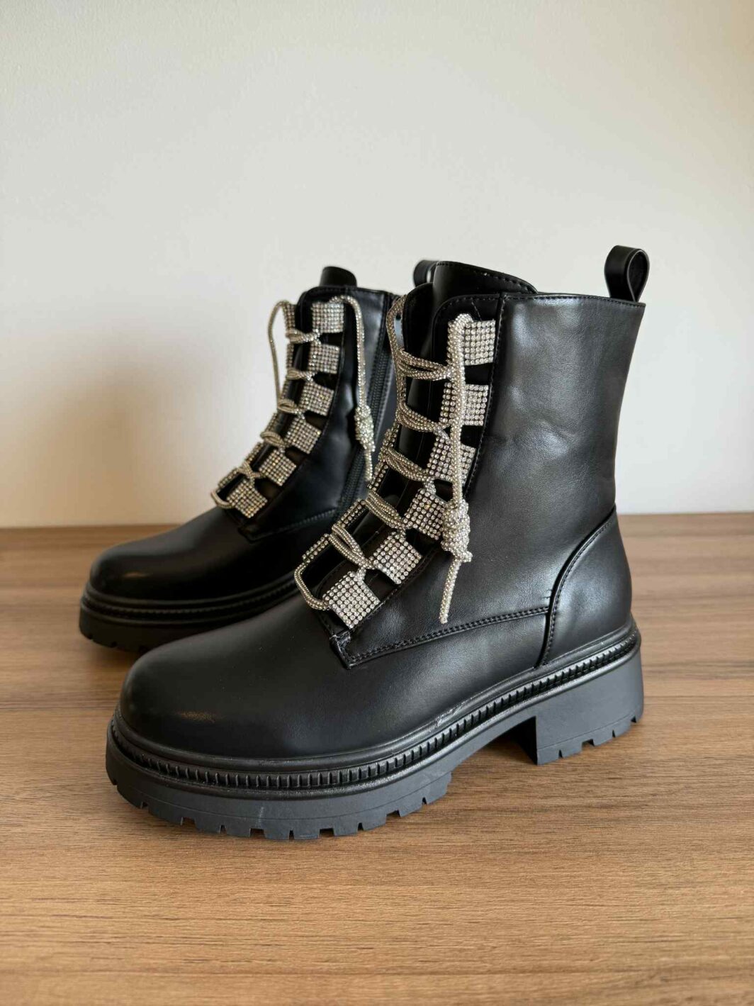 Bota Militar Sparkle Preto