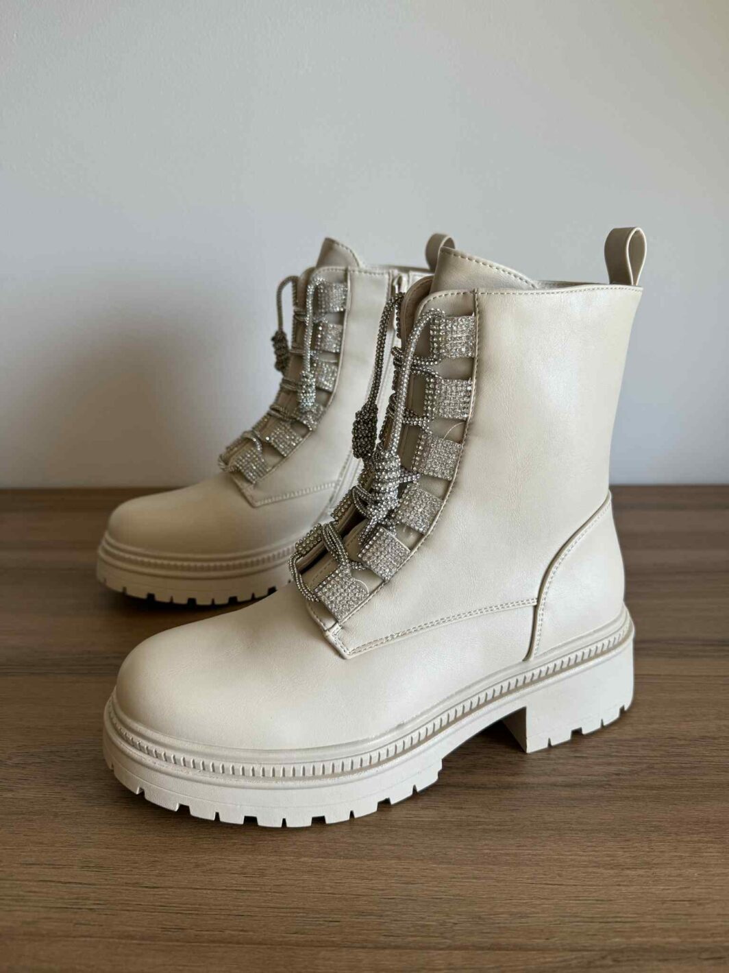 Bota Militar Sparkle Bege - Image 4