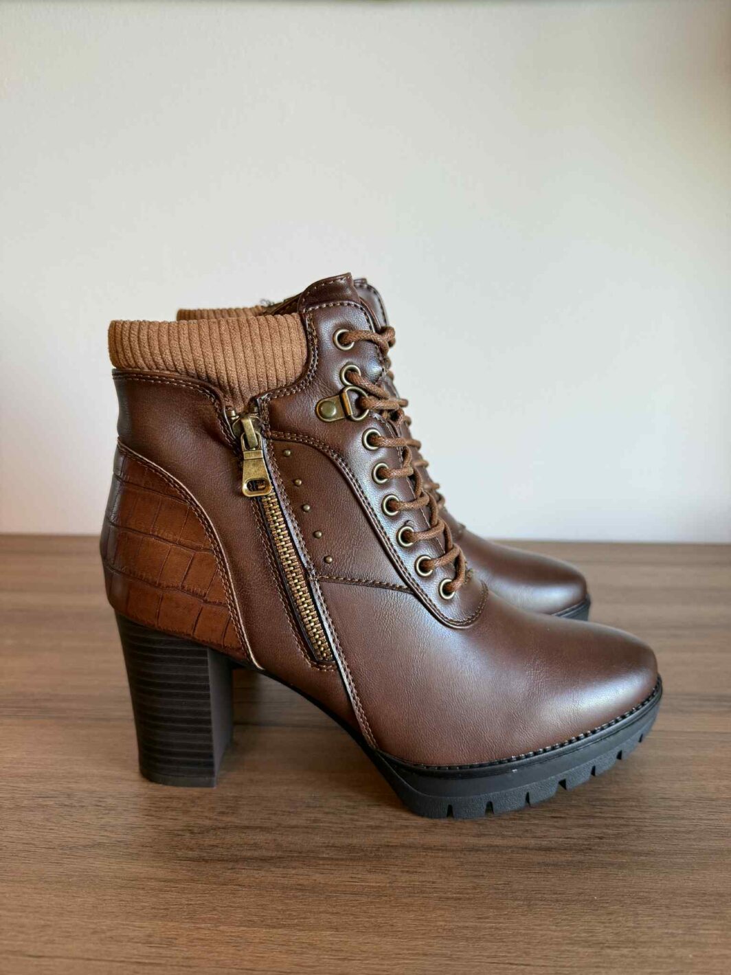 Botins Virucci 1 - Camel