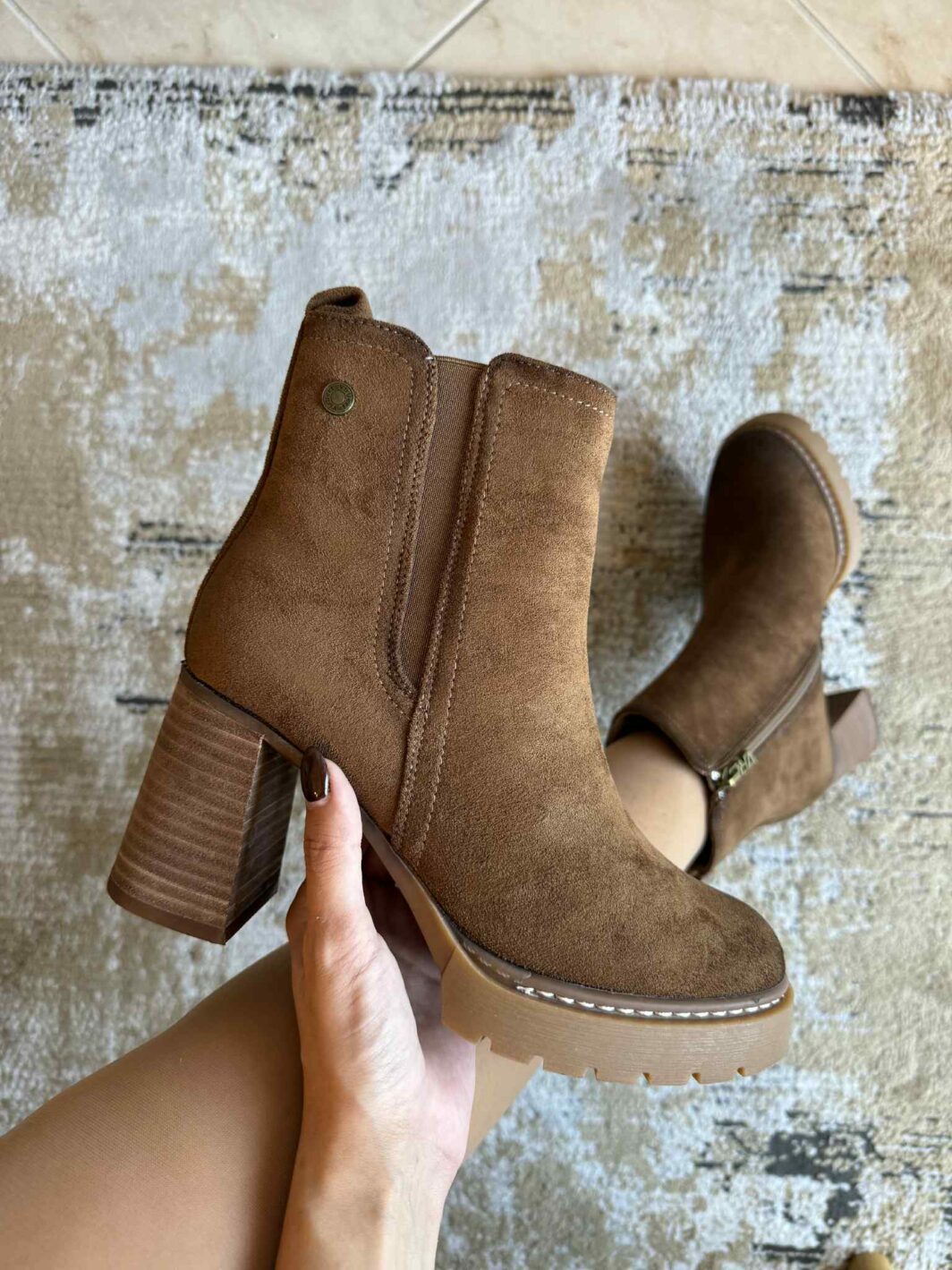 Botins Virucci 3 - Camel