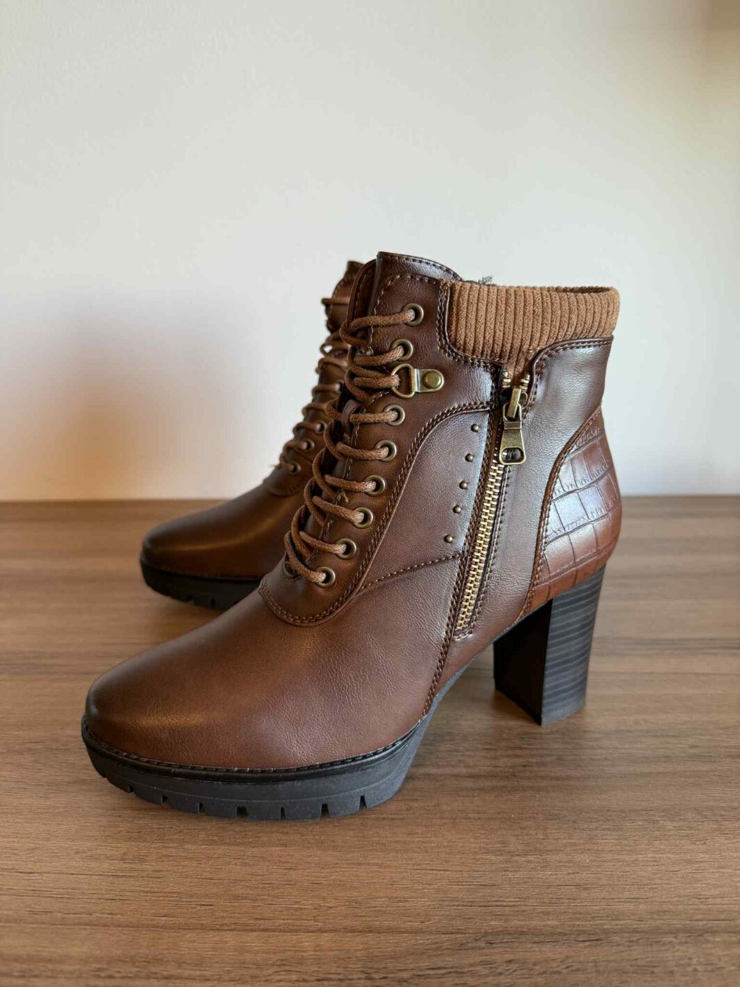 Botins Virucci 1 - Camel