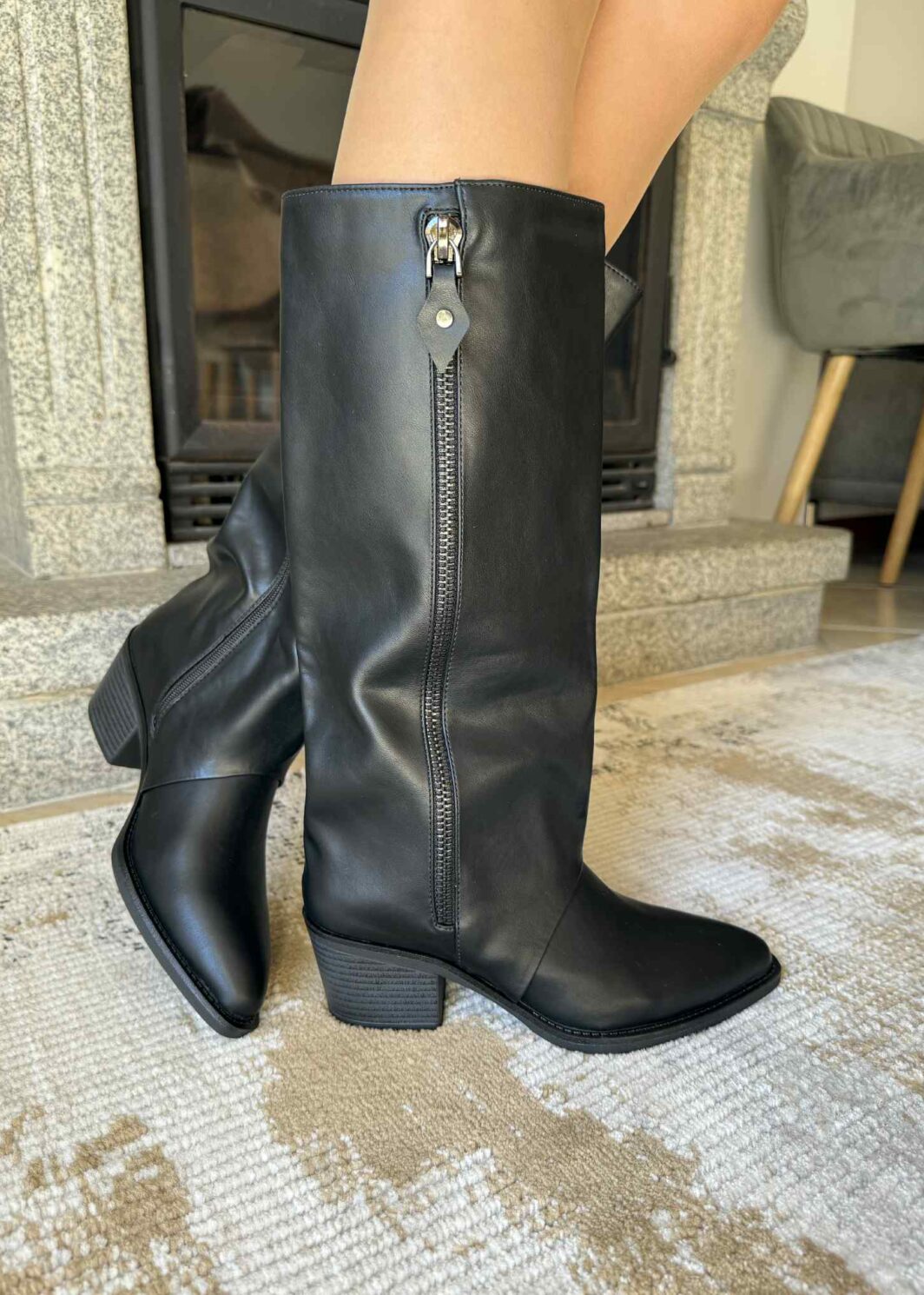 Bota de cano Moderna