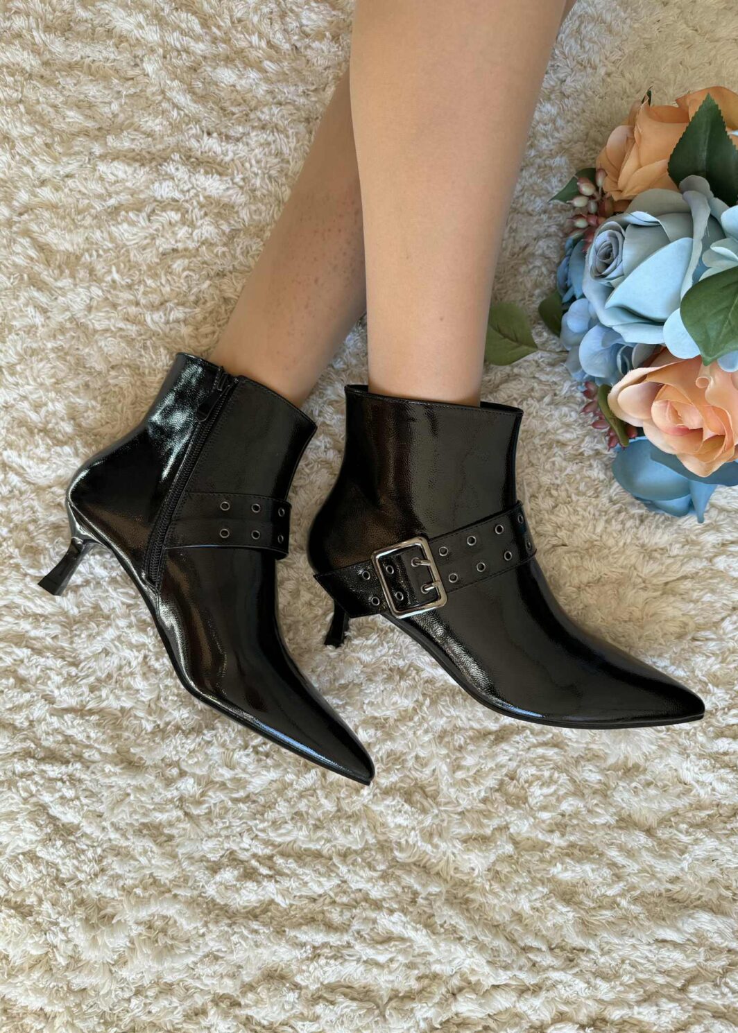 Botim Tacão Kitten - Preto