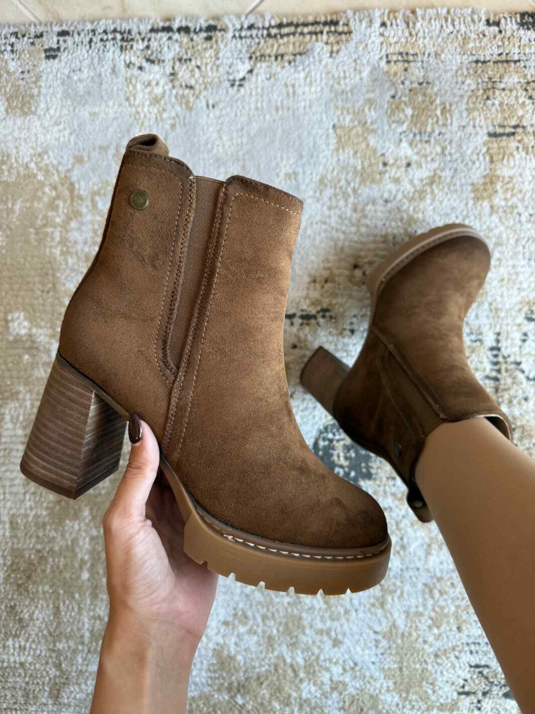 Botins Virucci 3 - Camel