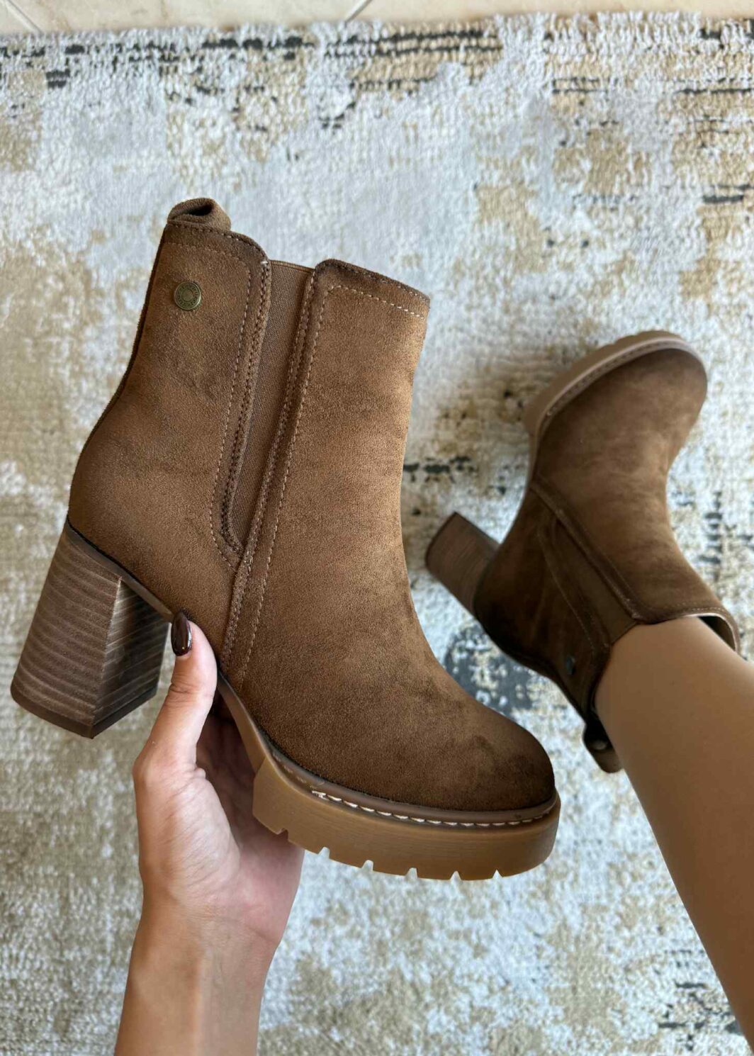 Botins Virucci 3 - Camel