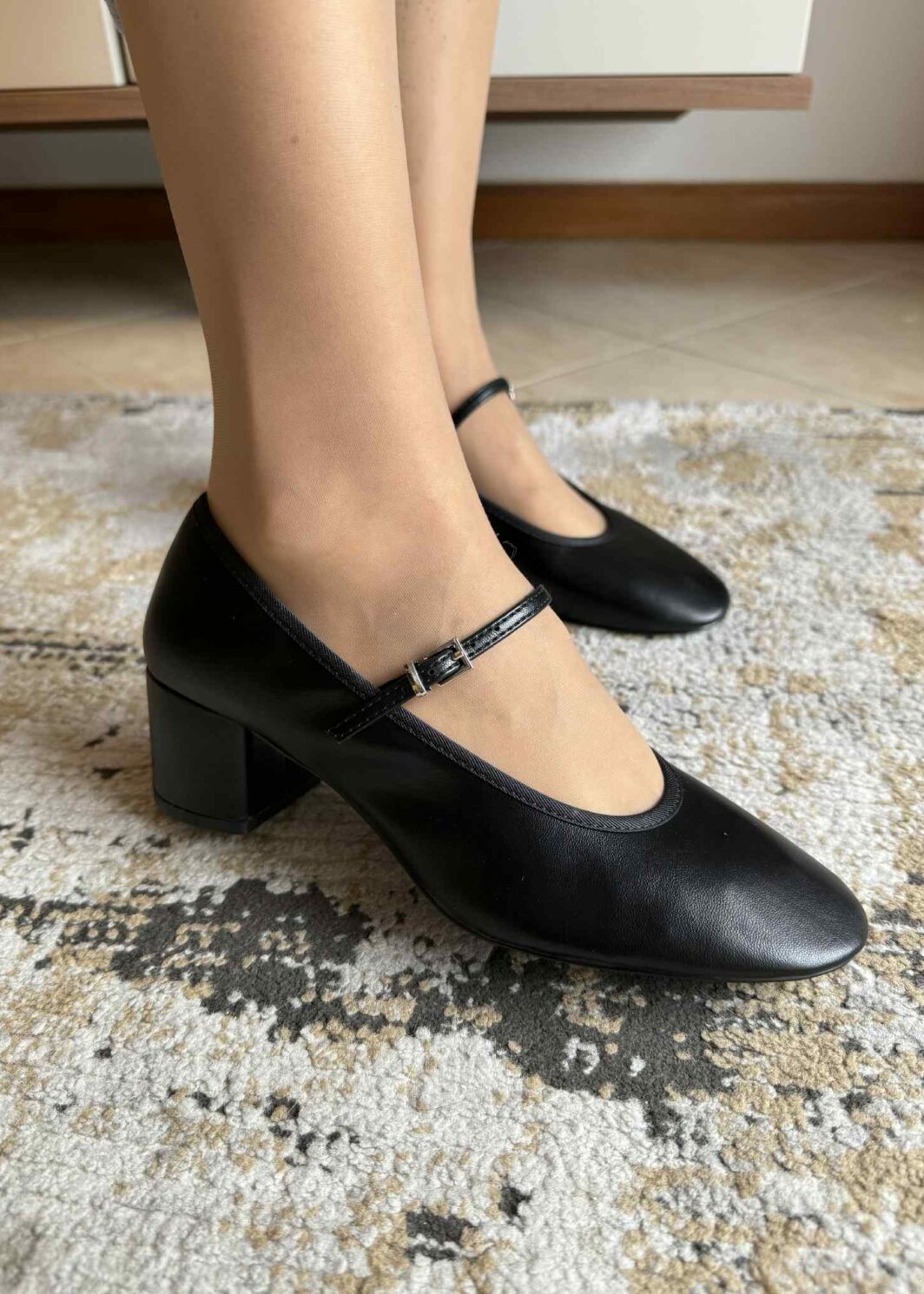 Sapatinho Corina Mary Jane - Preto