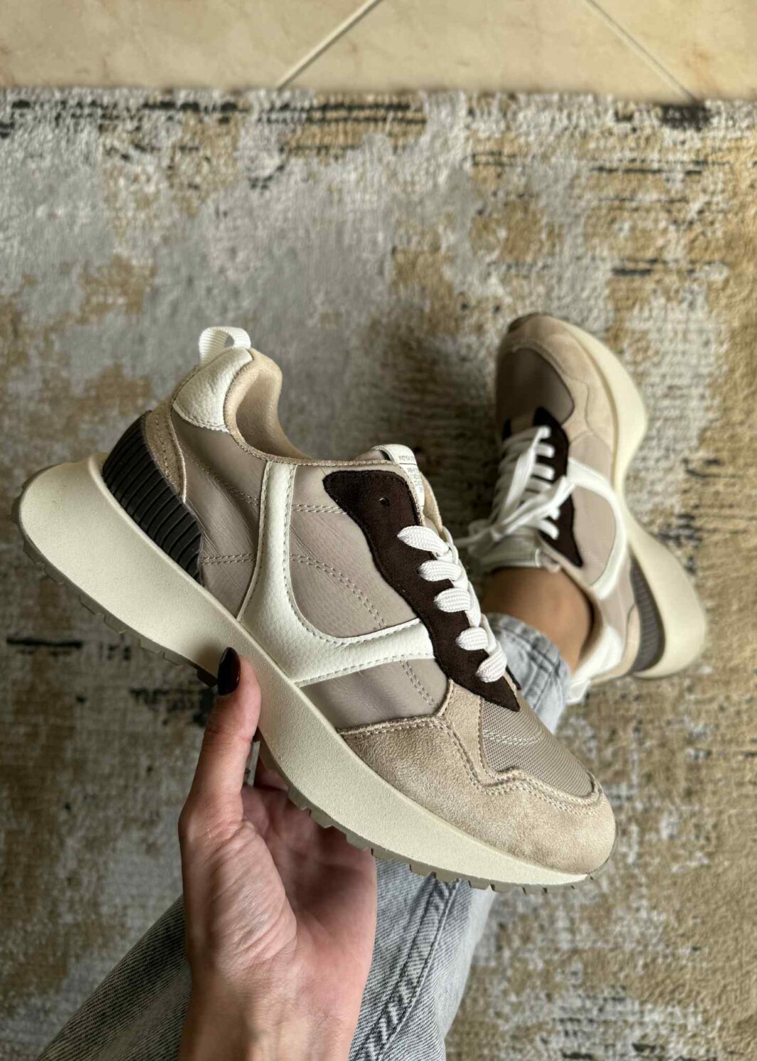 Ténis Corina Taupe&Brown