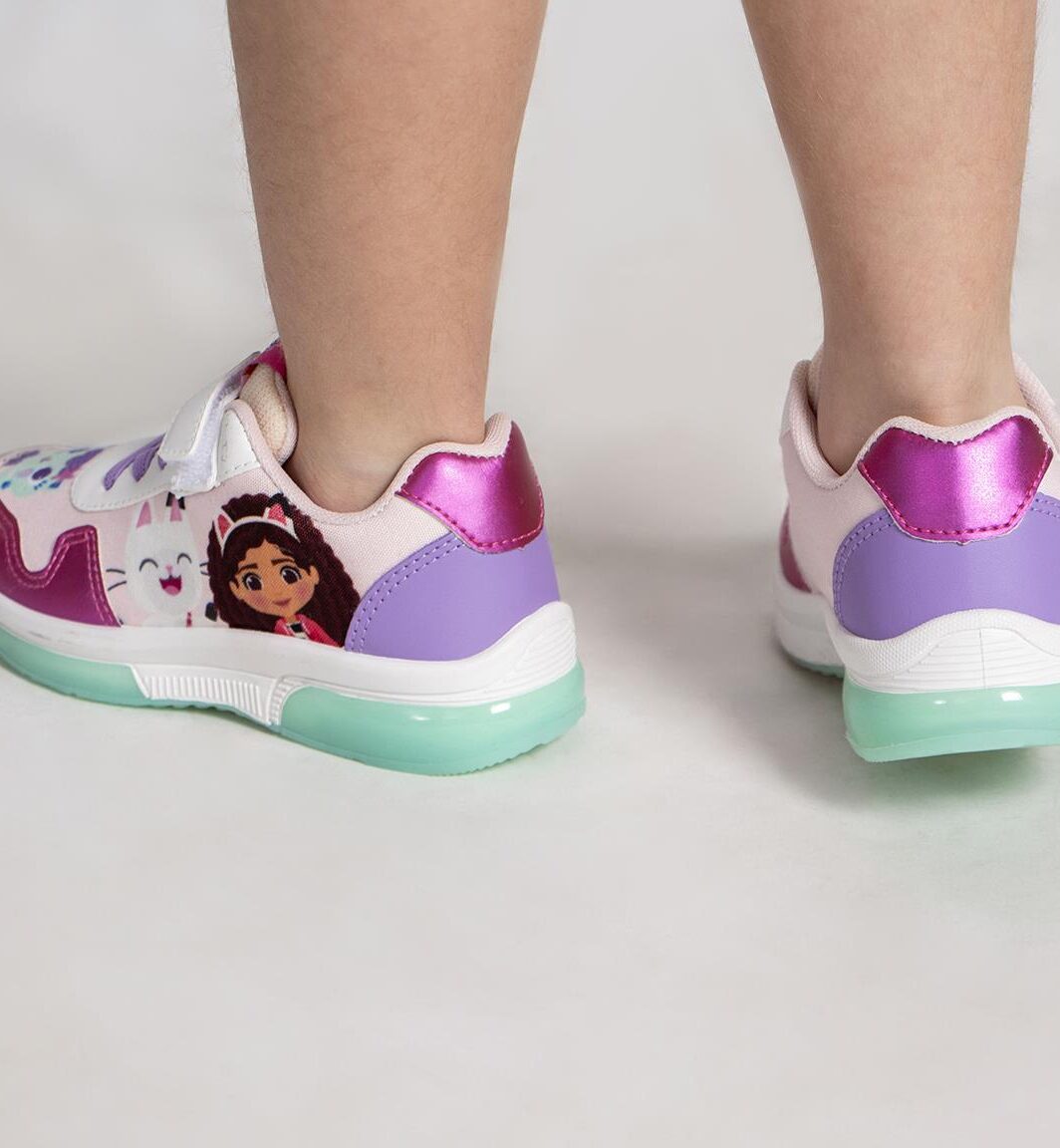 Sapatilha Luzes Gabby´s Dollhouse pvc