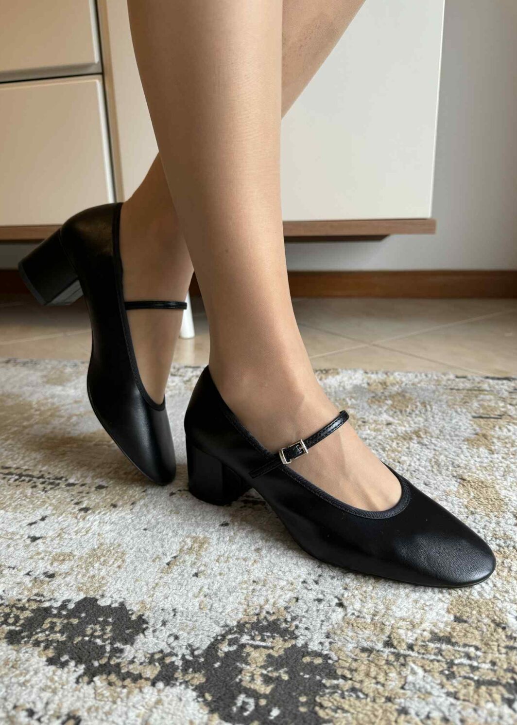 Sapatinho Corina Mary Jane - Preto