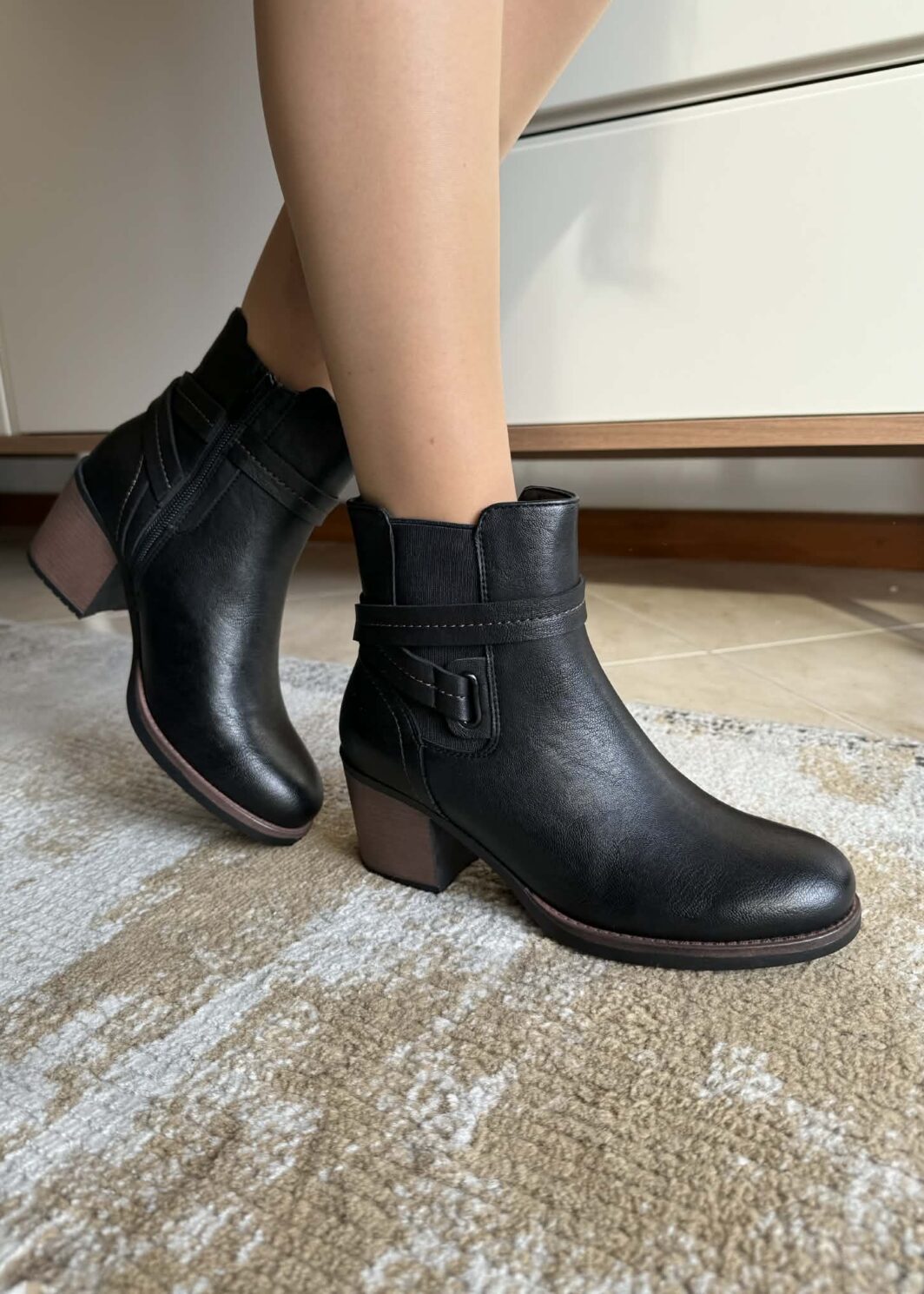 Bota Lady Glory - Preto