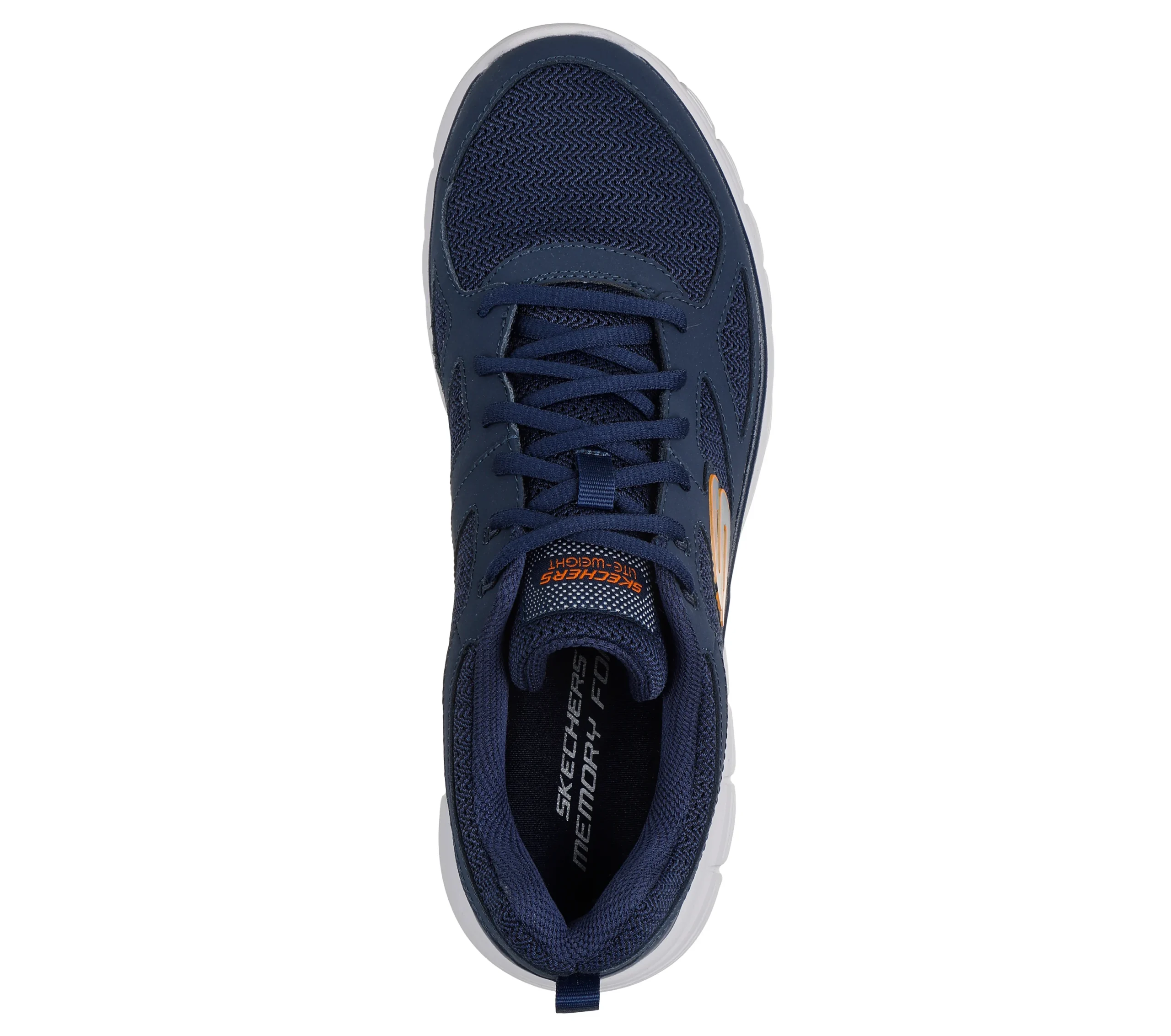 Skechers Burns - Agoura Azul e laranja - Image 5