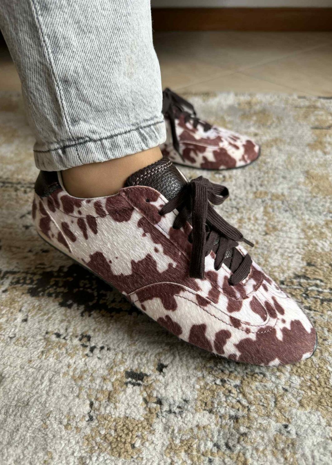 Sapatilha Corina Padrão Vaquinha