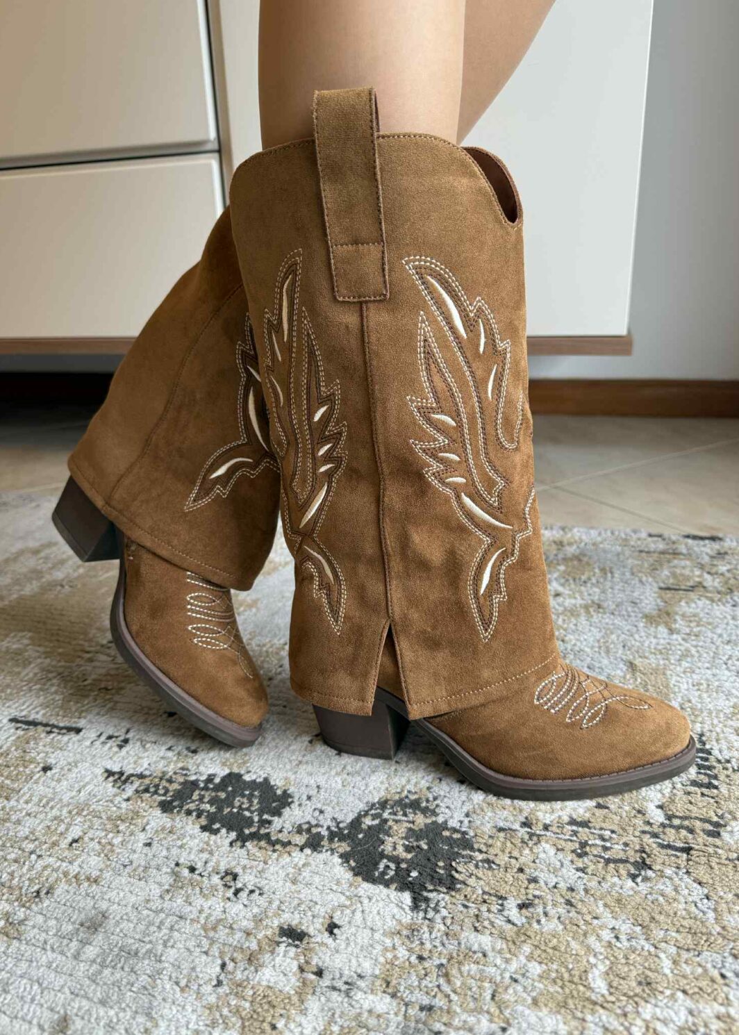 Texana Camel Efeito Calça