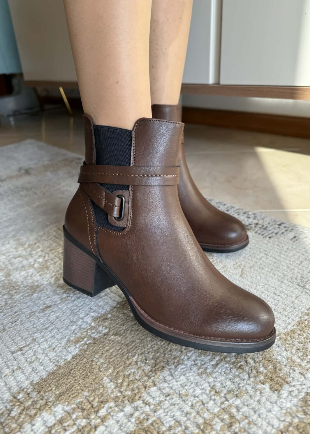 Bota Lady Glory - Castanho