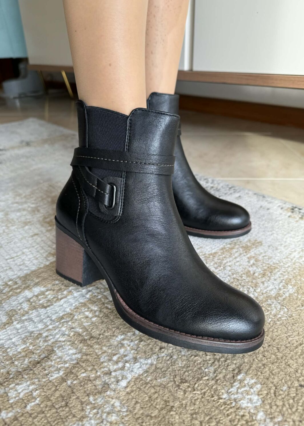 Bota Lady Glory - Preto