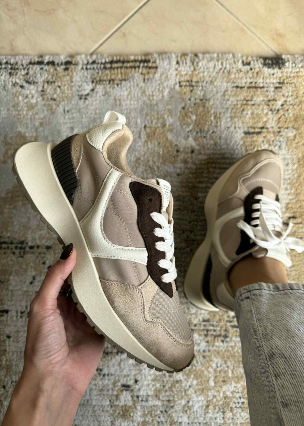 Ténis Corina Taupe&Brown