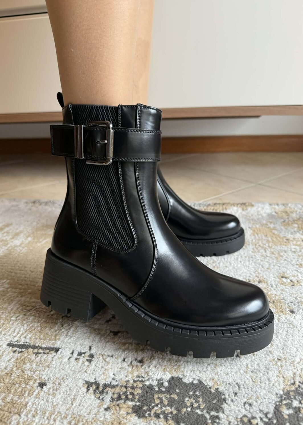 Bota Preta Estilo Combat