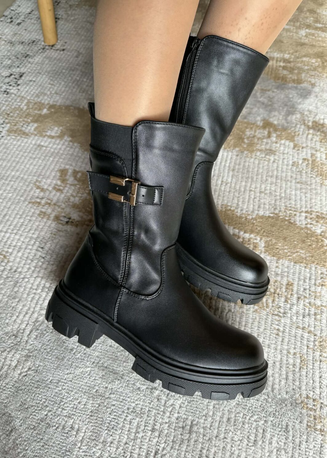 Bota Preta sola bulky