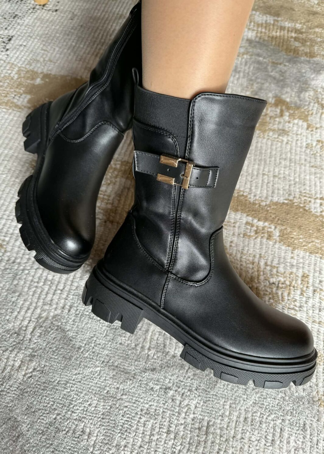 Bota Preta sola bulky