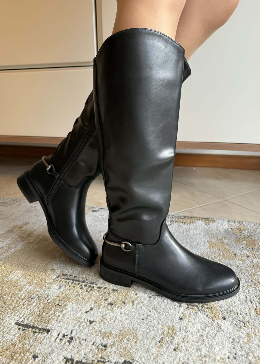 Bota Cano Alto Ideal Shoes