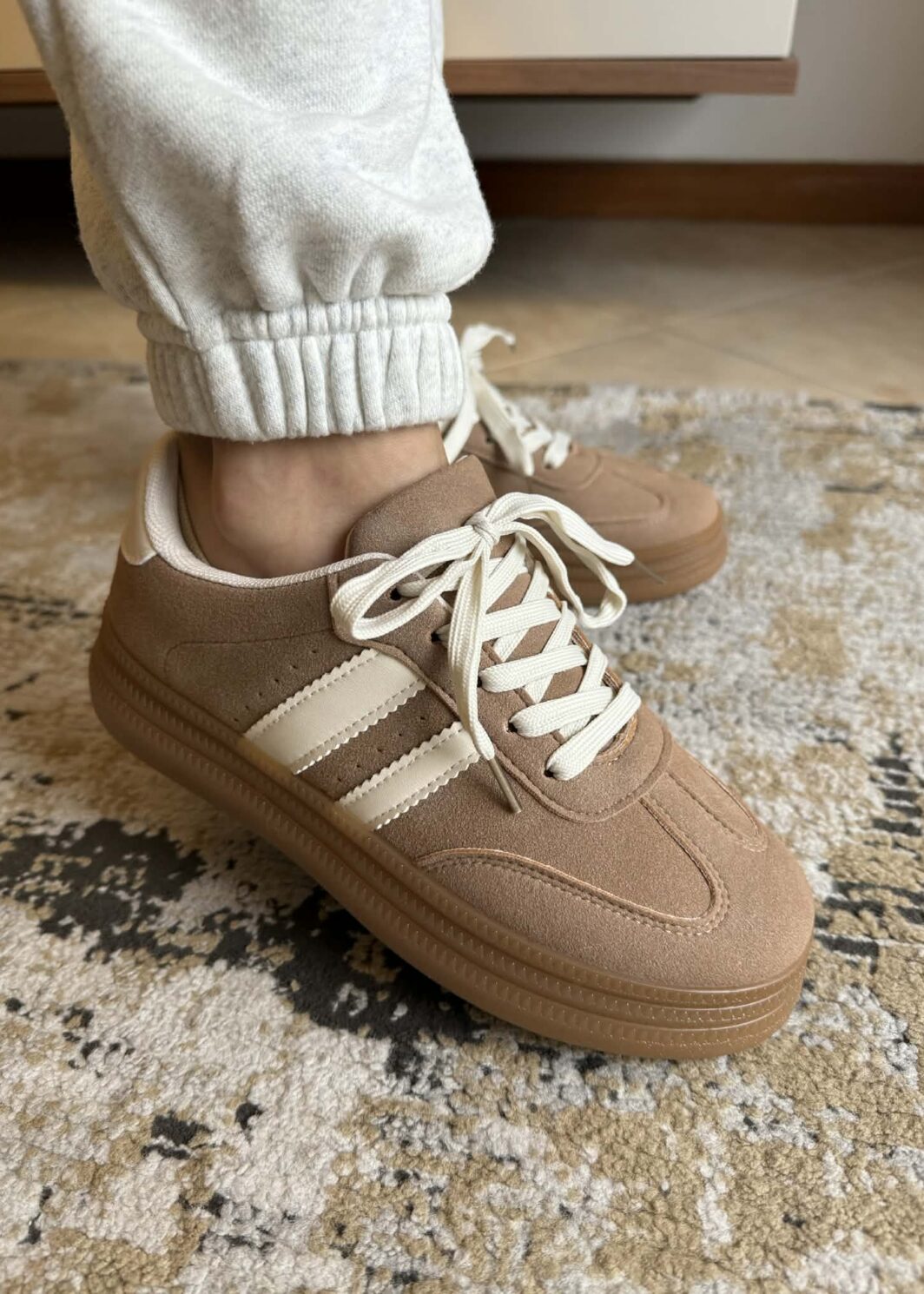 Sapatilha Stripes - Khaki