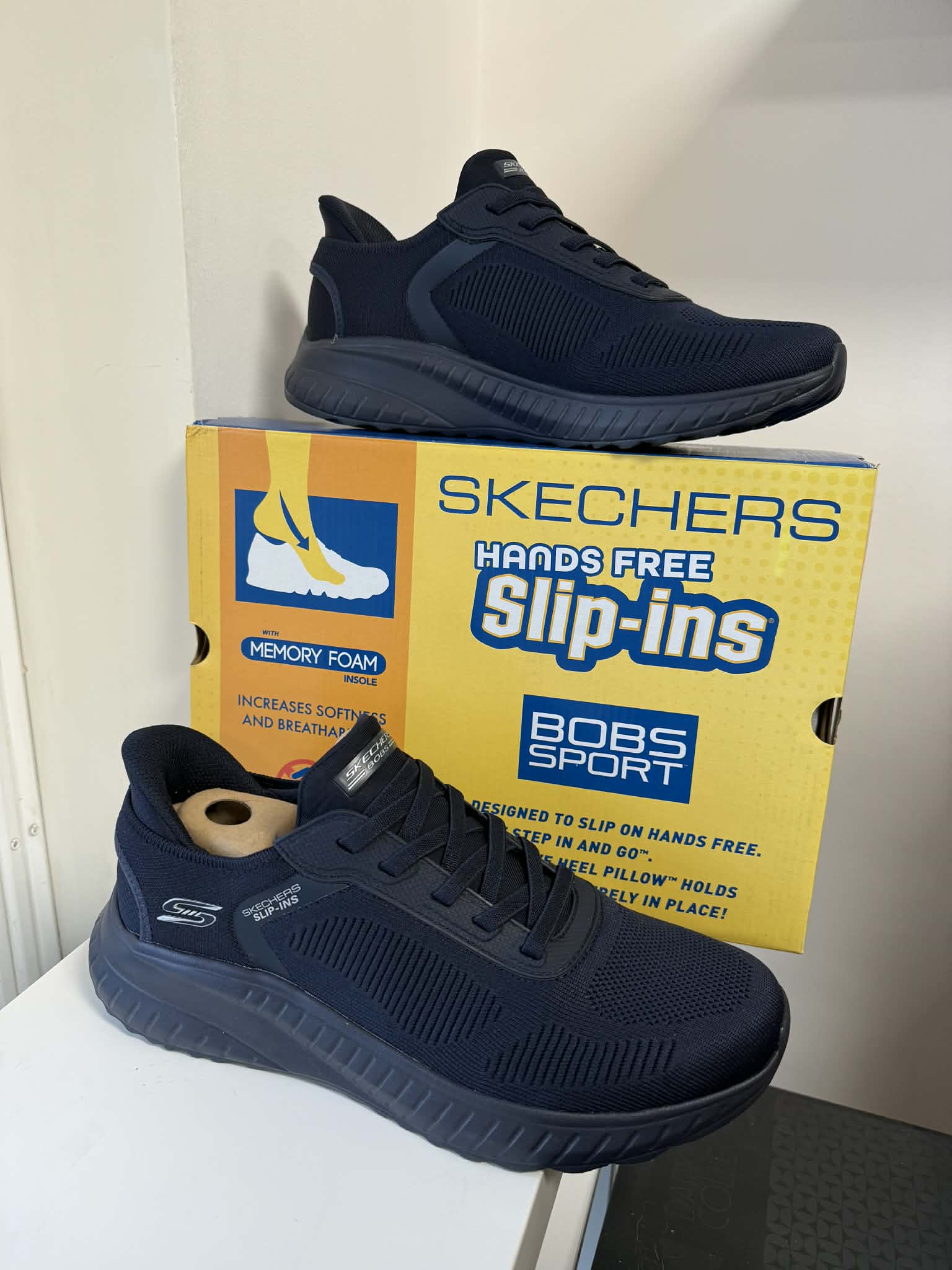 Skechers Slip-ins: BOBS Sport Squad Chaos - Solid Step - Azul - Image 2