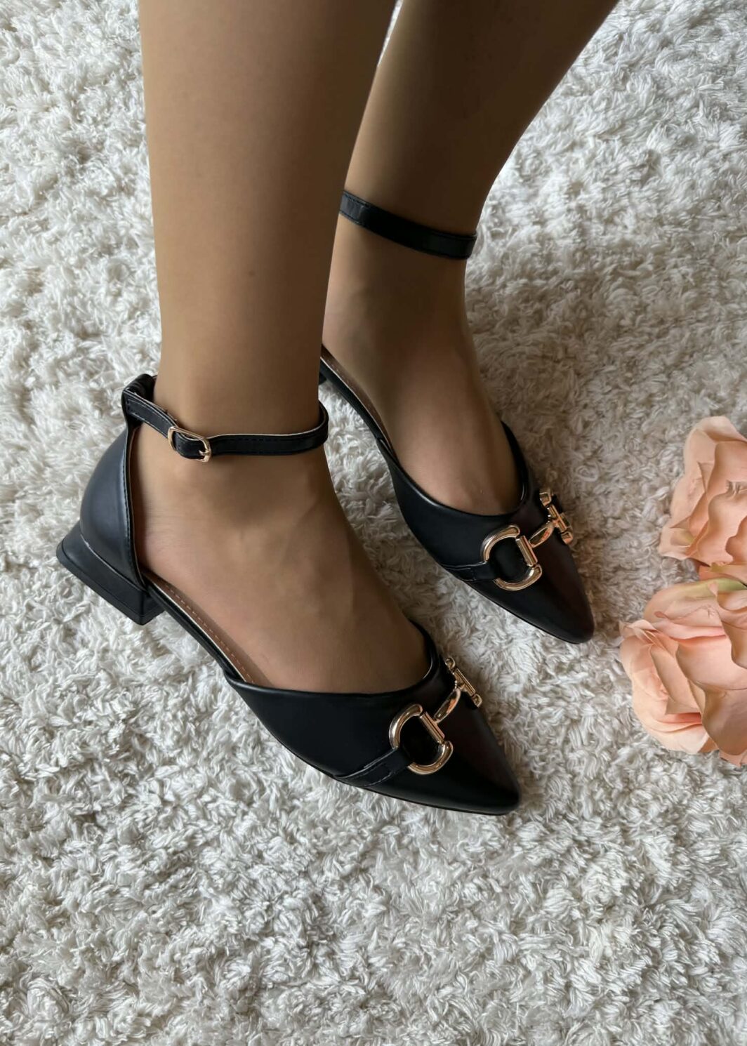 Sapato Raso Bridão - Preto