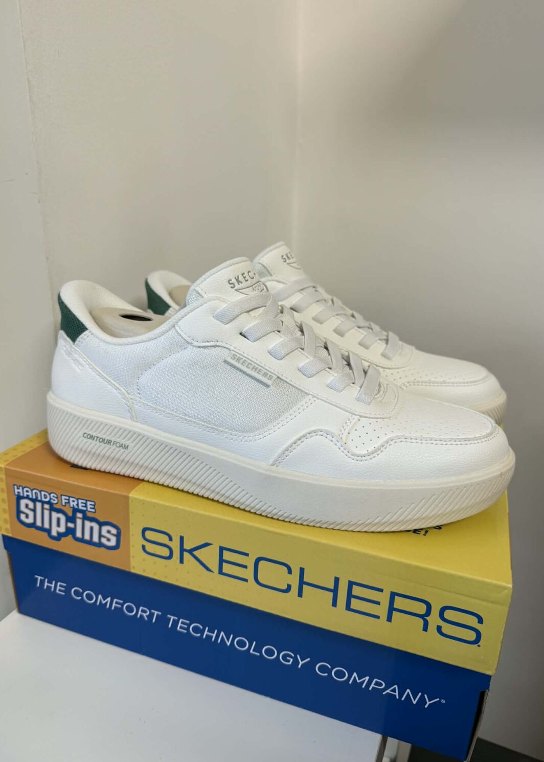 Skechers ARCH FIT COURT BREAK - branco