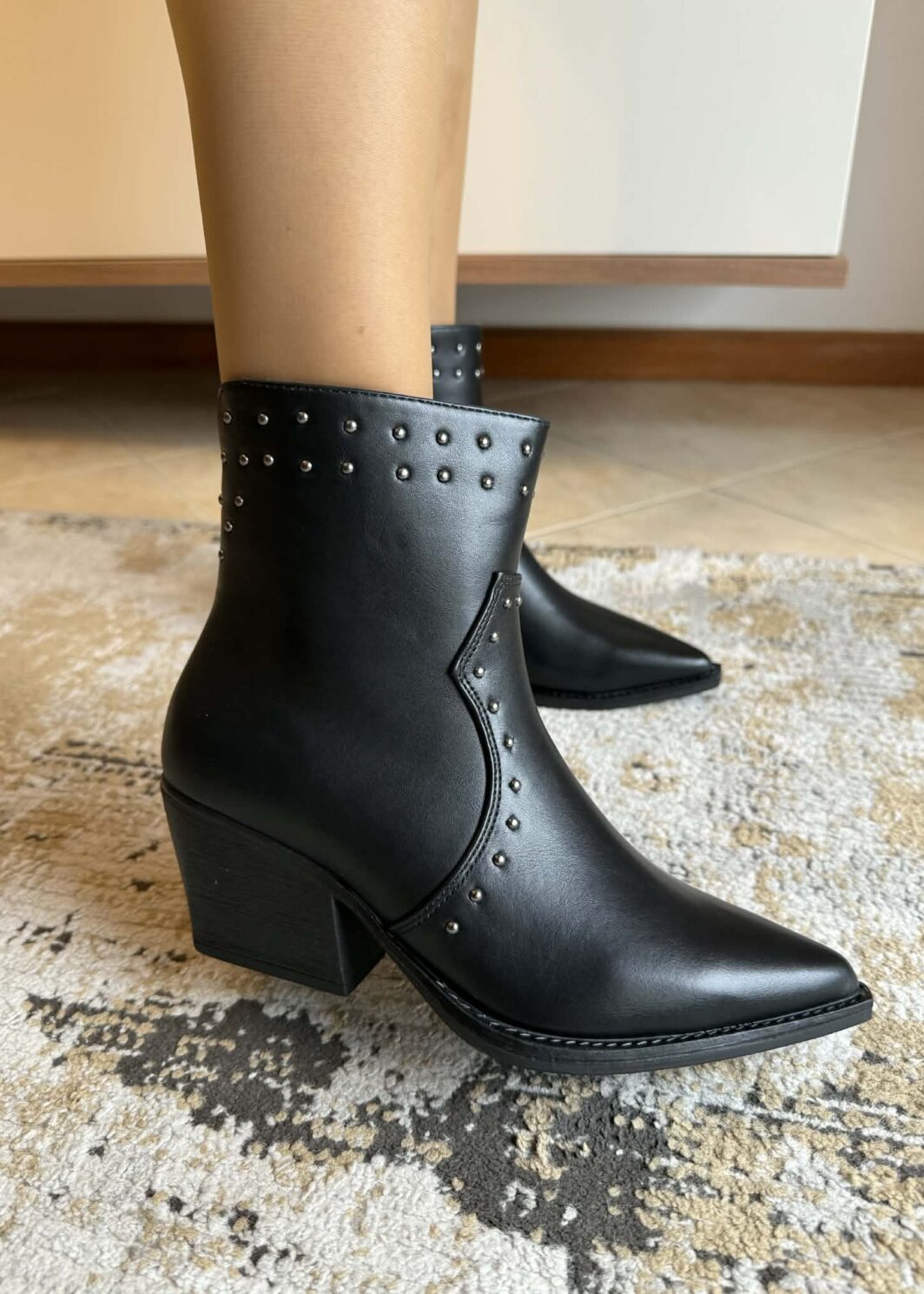 Botim Preto estilo Texana