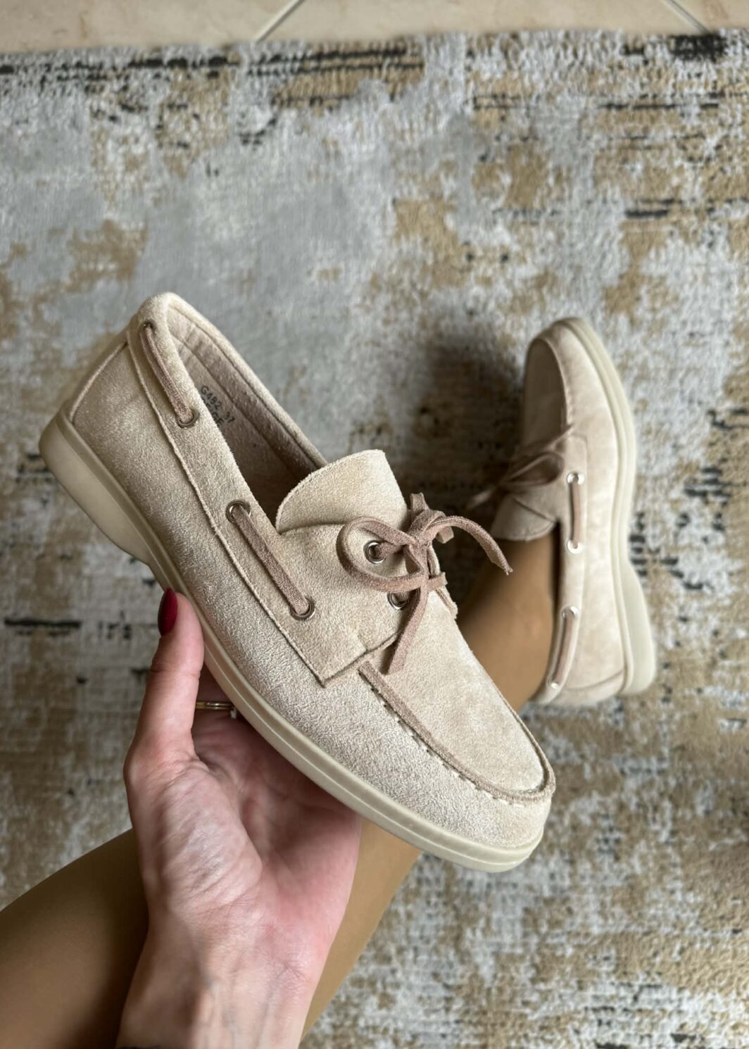 Mocassins Suede Soft - Bege