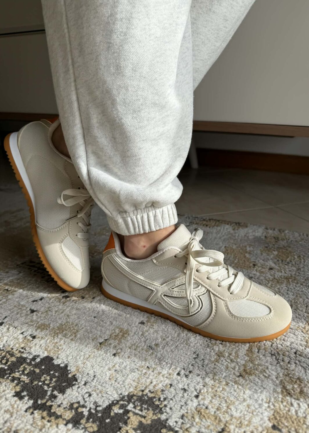 Sapatilha B Happy - Bege