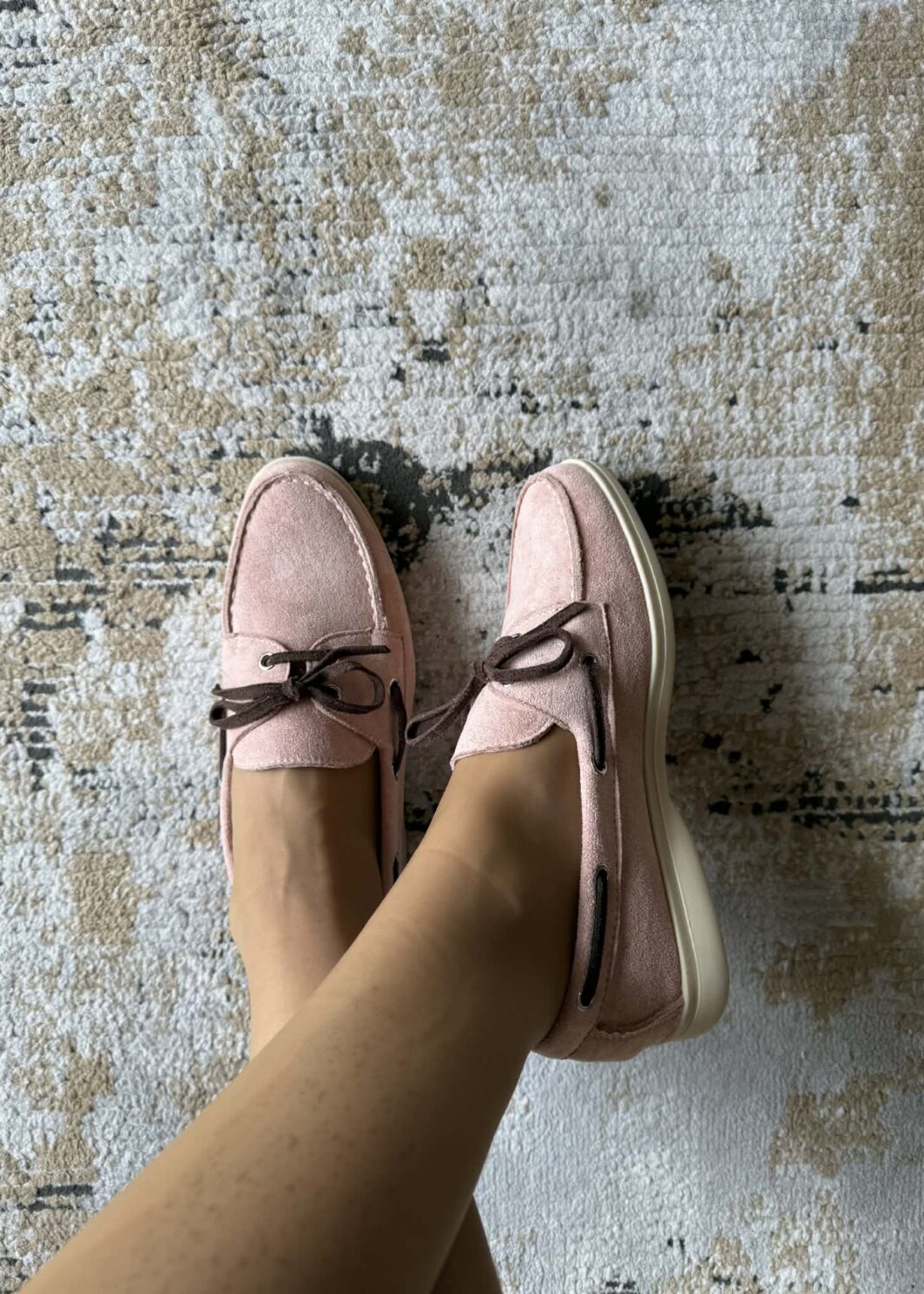 Mocassins Suede Soft - Rosa