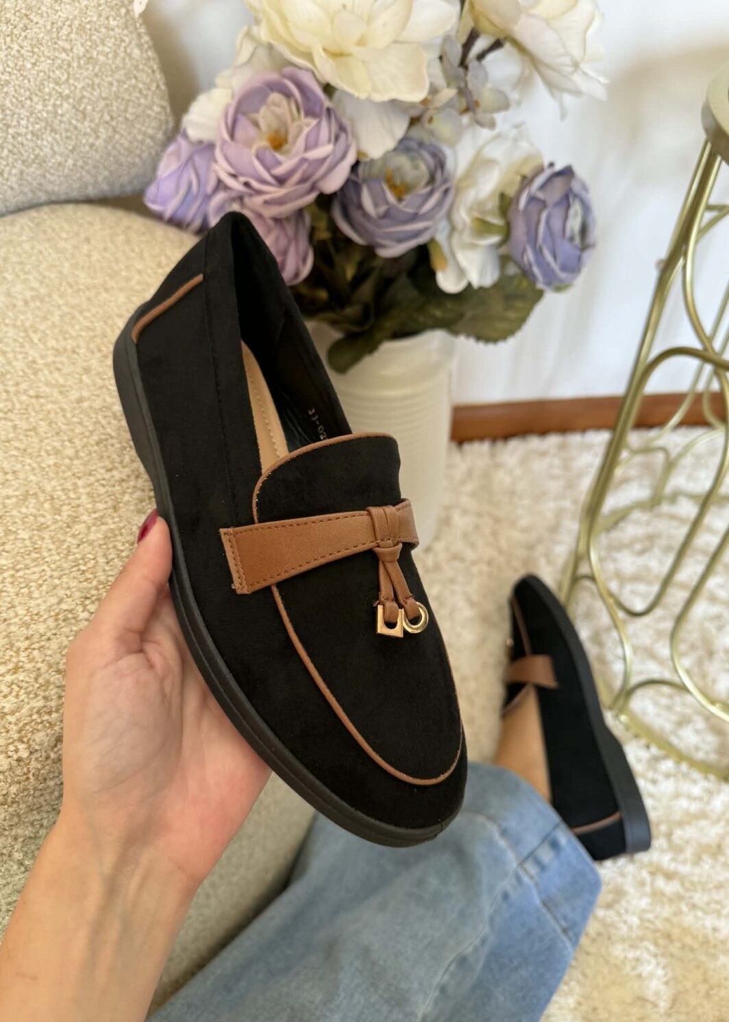 Mocassins Lov'it Preto