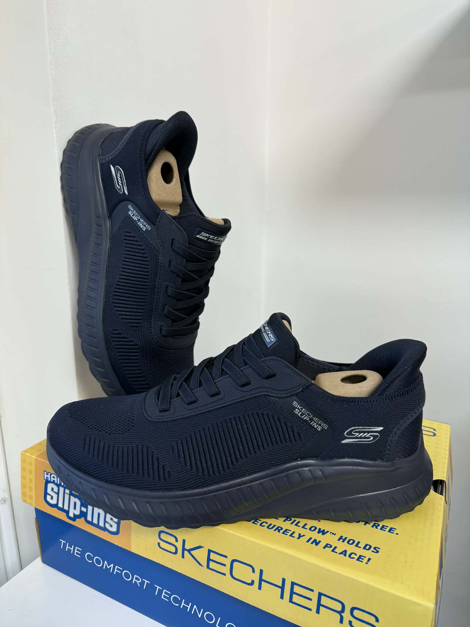 Skechers Slip-ins: BOBS Sport Squad Chaos - Solid Step - Azul