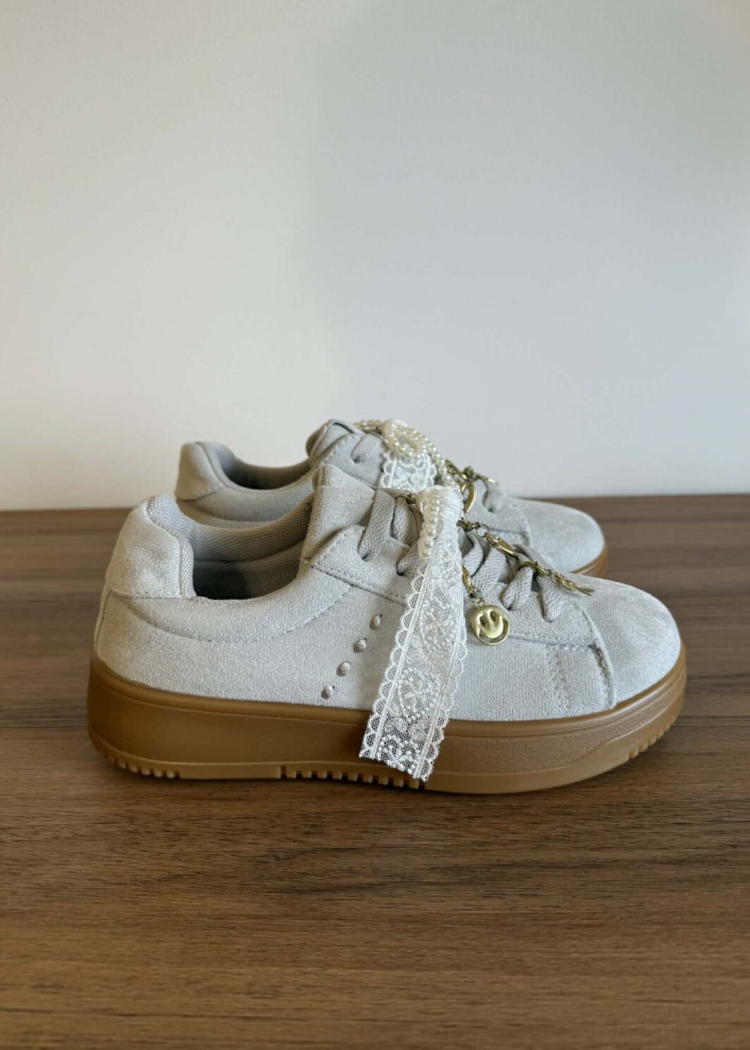 Sapatilha Divina Cinza