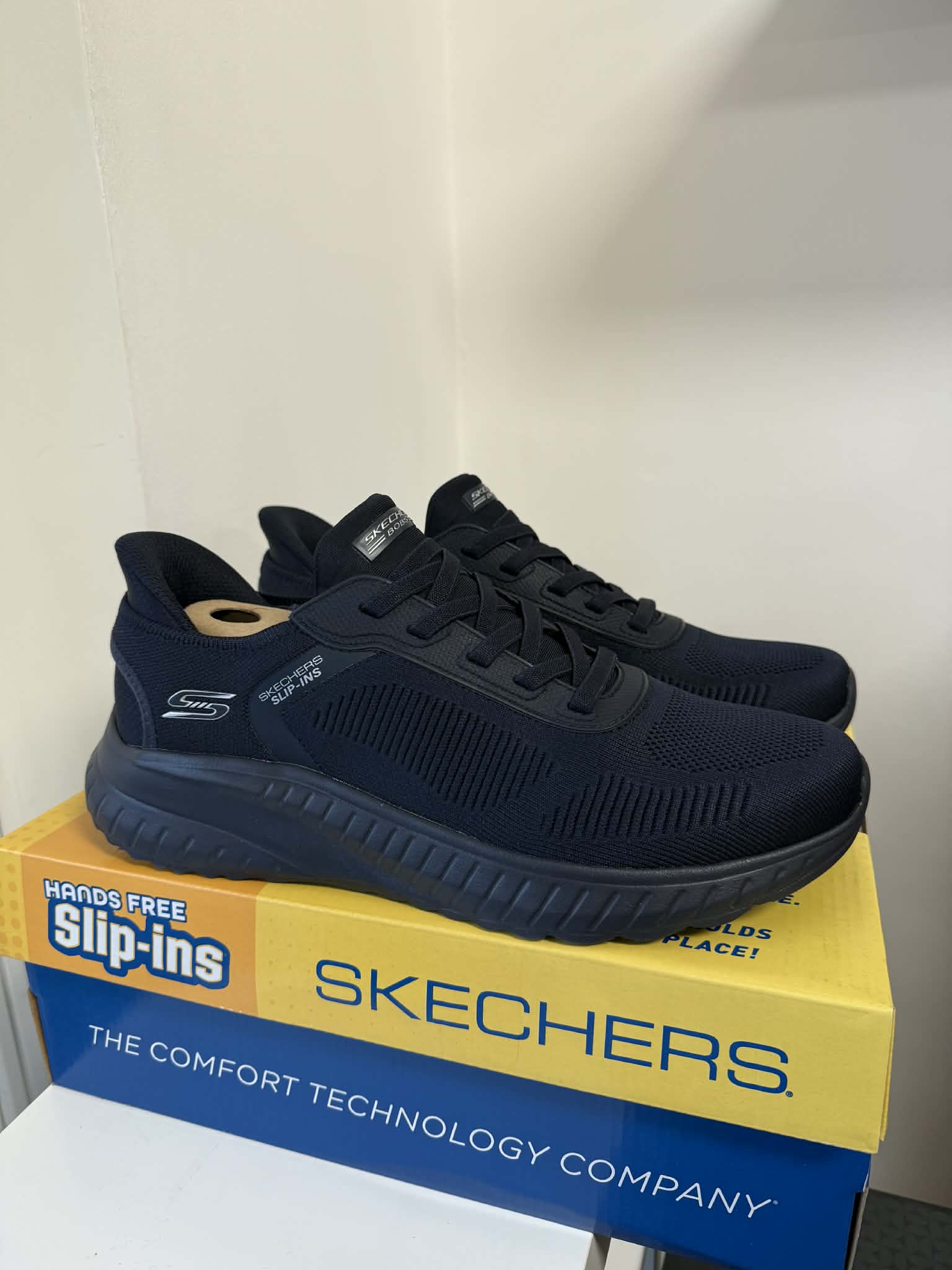 Skechers Slip-ins: BOBS Sport Squad Chaos - Solid Step - Azul - Image 3