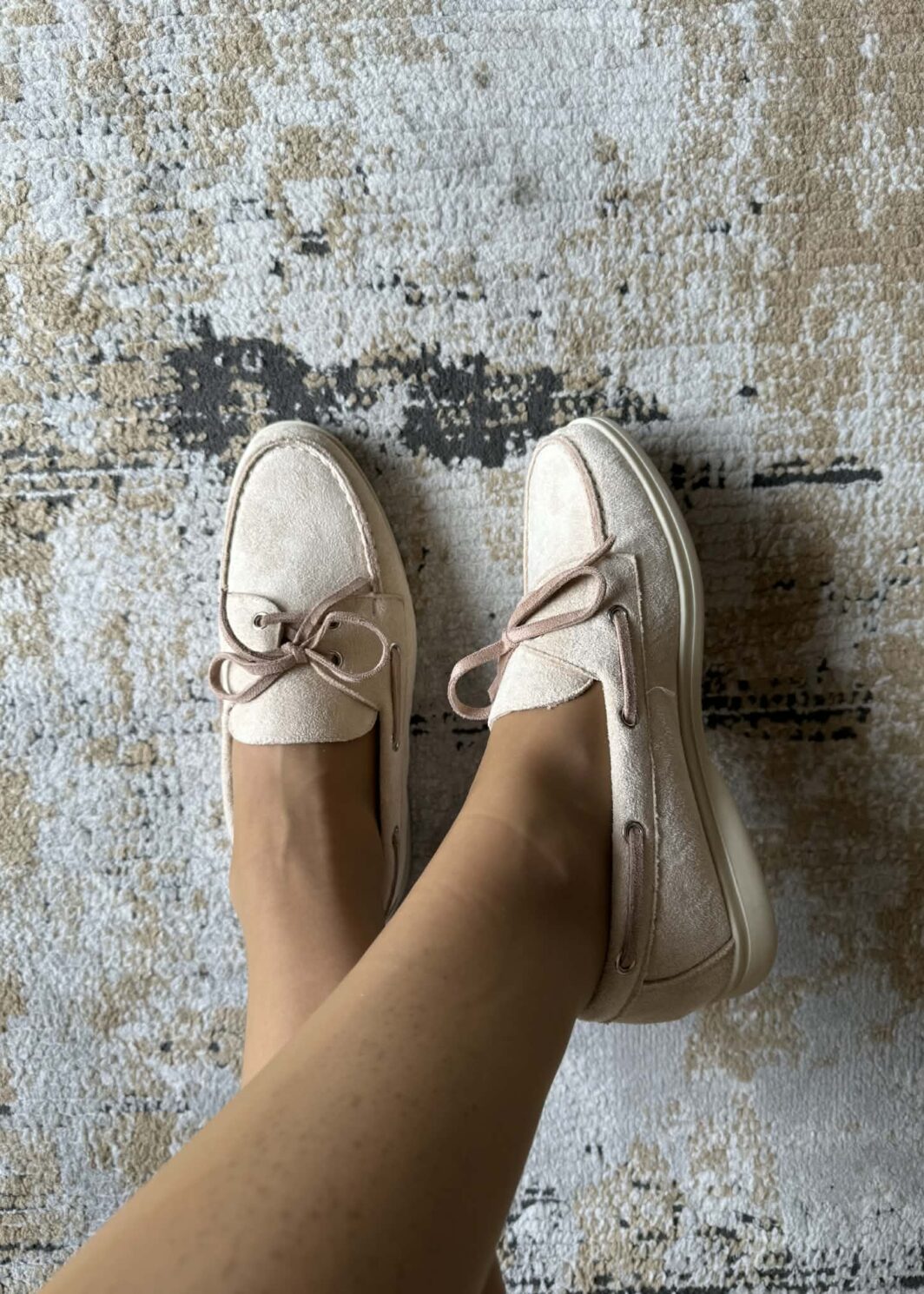 Mocassins Suede Soft - Bege