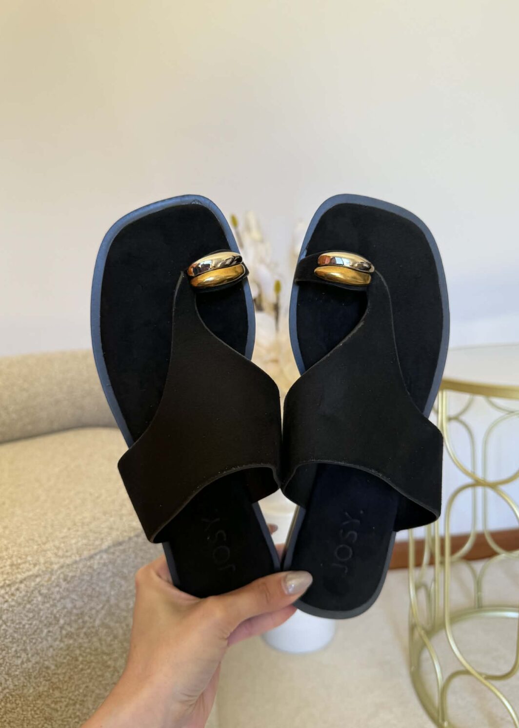 Chinelo Suede Ring