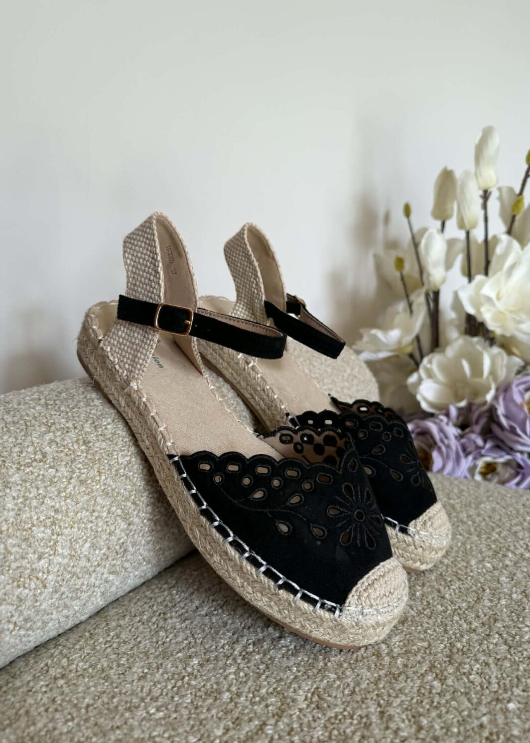 Sandália Espadrilles - Preto