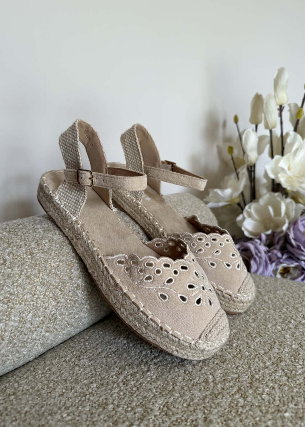 Sandália Espadrilles - Bege