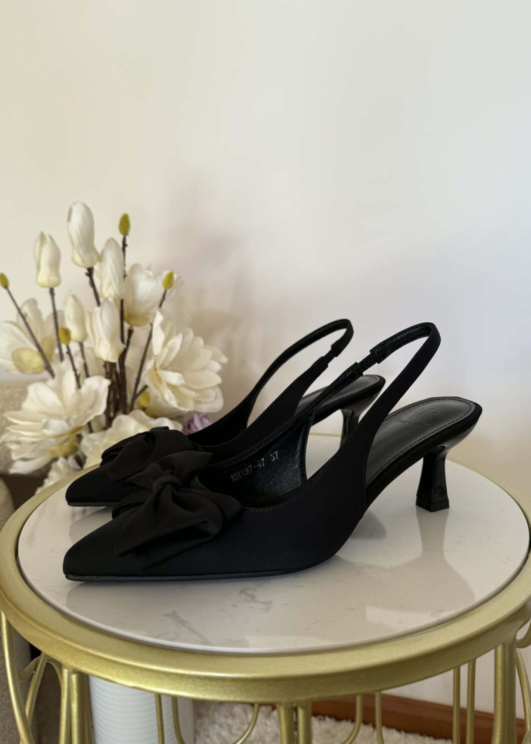 Sapato Black Bow