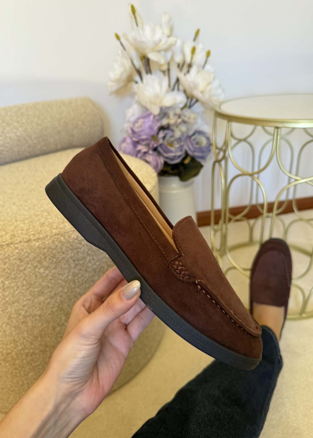 Mocassins Estilo e Conforto - Chocolate