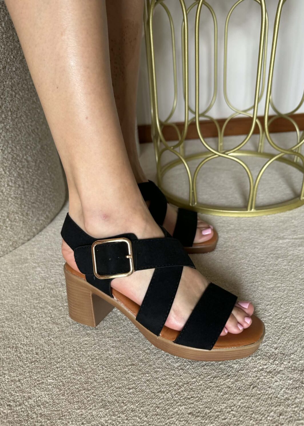 Sandália Casual Comfort - Preto